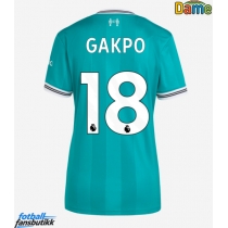 Liverpool Cody Gakpo #18 Tredjedrakt Dame 2025-26 Kortermet